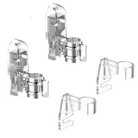 Кріплення для трубчастих радіаторів універсальні, хромовані MG GBT