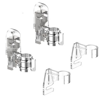 Кріплення для трубчастих радіаторів універсальні, хромовані MG GBT Кріплення для трубчастих радіаторів універсальні, хромовані MG GBT